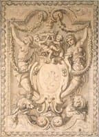 Portiere Showing the Fouquet Arms