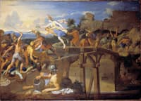 Horatius Cocles defending the Bridge