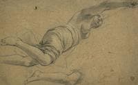 Study for ''Fame'' for an Allegorical Composition in Honour of Cardinal Richelieu