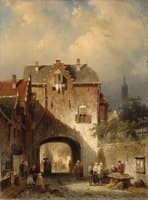 Market Day at the City Gate