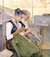 Sulla terrazza