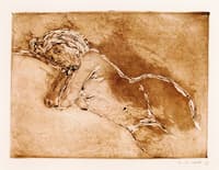 Young Woman Reclining