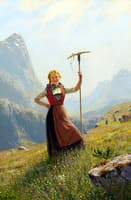 A summer day in the mountains