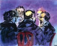 Men around a Table