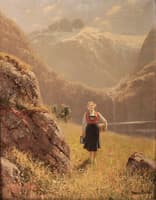 Girl in a Summer Landscape