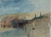 Honfleur from the Water, at Twilight