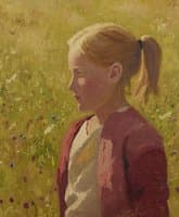 Portrait of Marie Lyngstad Aged 8