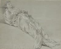 Reclining Drapped Woman