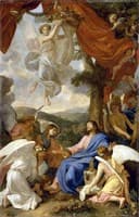 Christ in the Desert, Served by Angels