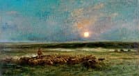 Moonrise at Auvers