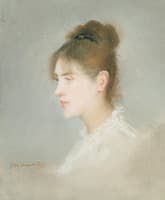 Head of a Young Woman