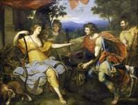 Story of Meleager - Meleager Presenting a Wild Boar's Head to Atalanta