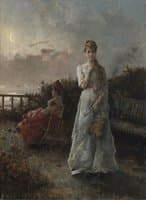 Evening by the Sea