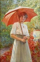 The Red Parasol