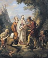 The Rose Miracle of St. Elizabeth