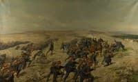 Assault of Austro-Hugarian Soldiers from Dalmatia on Livno, Bosnia-Herzegovina