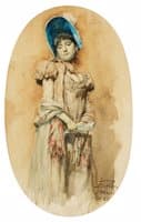 Woman in Bonnet