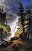 Rocky Mountain Waterfall