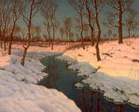 November Evening, Russia