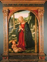Madonna Adoring the Christ Child