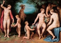 The Hesperides Filling the Cornucopia