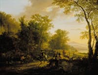 Southern Landscape with Travellers