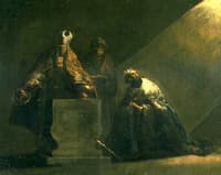 Solomon Praying in the Temple
