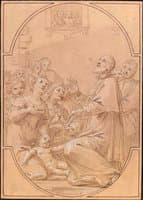 Philip Neri Bringing a Child back to Life