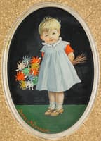 Girl with Flowers