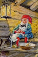 Brownie with a Cat