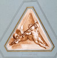 Study of a Pendentive with Angels