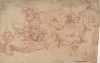 Putti Playing
