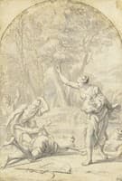 Latona Turning the Lycian Peasants into Frogs