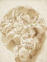 A study for 'La Carita' in the Church of Corpus Domini, Bologna