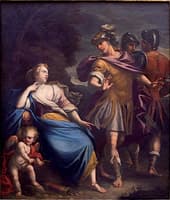 Aeneas Leaving Dido