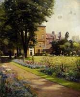 Garden at North Bar House, Beverley, East Riding of Yorkshire