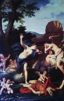 Story of Venus and Diana - Venus Finding the Dead Adonis