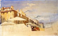 Marseille, marché sur le Cours