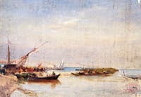 Martigues, rives de l'étang de Berre