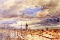 Marseille, étude de ciel sur les toits
