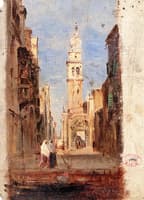 Venise, vue de la Piazzetta