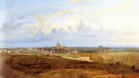 Dijon, vue depuis les Perrières