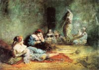 Constantinople, Scène de harem