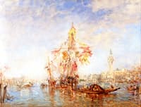 Venise, Grand Canal, fête de l'Assomption