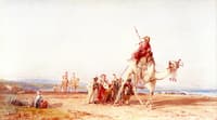Orient, caravane