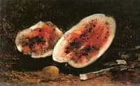 Watermelon with Lemon and Cherries