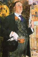 Portrait of David Burliuk