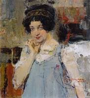 Portrait of Architecht Sidorchenko's Wife