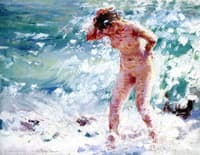 Bathing Woman, Capri