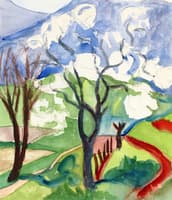 Landscape with Trees